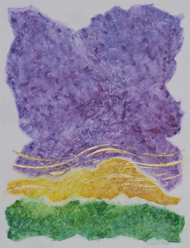 Watercolor abstract original art by Vincent Grey